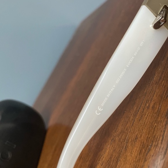 GUCCI Womens Designer Sunglasses White Rectangle GG 2935 EOODA 15423 - Picture 5 of 9